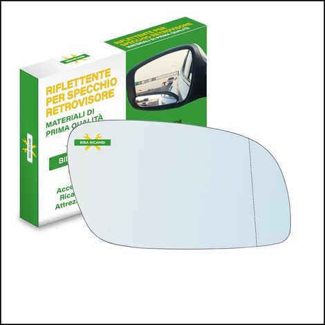 Vetro specchio adesivo asferico lato passeggero per vw touran i (1t1,1t2) 03-10 (1/4)