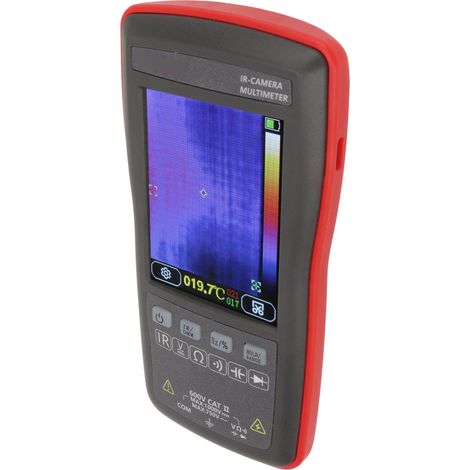 Caméra Thermique Multimètre 2 En 1, Écran Tactile 2,8 Pouces, Testeur Électrique -40°C À 300°C pour Électricien (1/5)