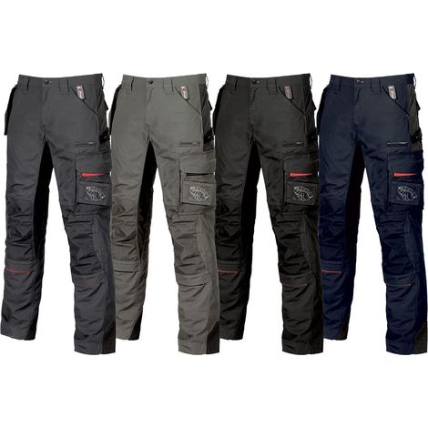 Pantalones de trabajo U Power Race - 48 (EU) - Azul
