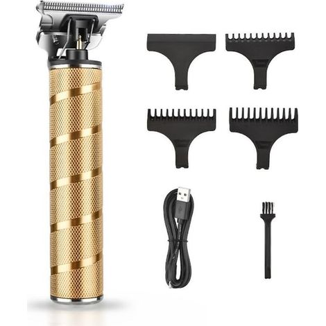 Men's Hair Clippers, Electric Trimmer Head, Cordless, Rechargeable