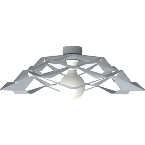 LUMICOM  MIGRA Plafoniera, 1X E27, max 42W, metallo, grigio, D.60cm