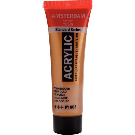 Colore acrilico Amsterdam 20 ML Oro scuro