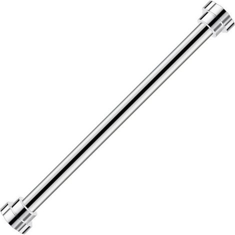 SABIR Tringles amovibles, tringles télescopiques en acier inoxydable, tringles à rideaux, tringles de douche, 40–55 cm (1/5)