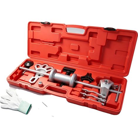 Extracteur de moyeu de roue, ensemble de 17 pièces, acier allié de haute qualité, compatibilité universelle, conception à fonctionnement manuel, boîtier de rangement compact (1/5)