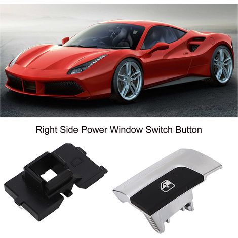 Fensterheberschalter rechts mit Halterung, OEM-Ersatzteil 247883 für Ferrari 488 GTB 458 Italia Spider FF, komplettes und robustes Set (1/5)