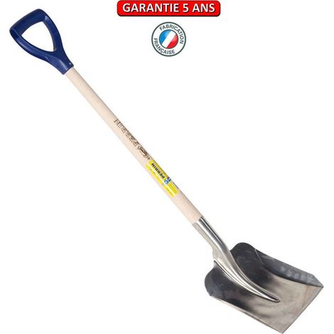 Pala semovente in acciaio inox con impugnatura a D OUTILS PERRIN