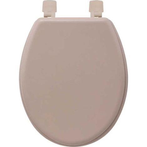 Abattant WC en Bois "Luxe" 48cm Naturel (1/3)