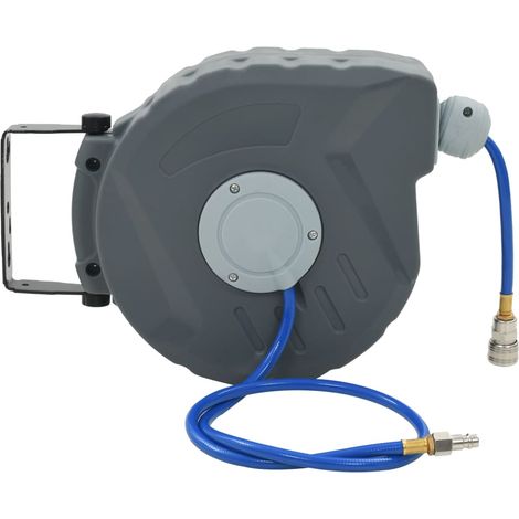 INLIFE Enrouleur automatique de tuyau d'air 3/8" 12 m (1/5)
