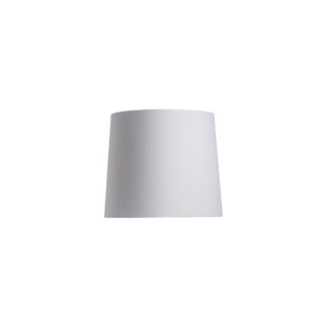 Paralume CONNY 35/30 lampade da terra  policotone bianco/PVC bianco  max. 23W