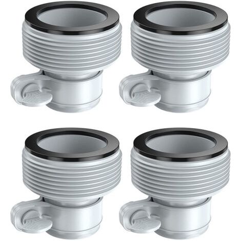 Interface de pompe filtrante INTEX 1,25 pouces modifiée en 1,5 pouces 4pcs (1/5)