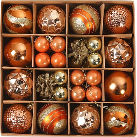 Bola De Navidad - Adorno Para Árbol De Navidad - Ligera - Ideal Para Familias Con Niños Y Mascotas - 1 Unidad (1/5)
