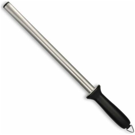 [JAMAIS UTILISÉ]Aiguiseur à Couteaux Diamant - Bâton à aiguiser affiloir - Fusil en Acier diamanté - Affûtage Cuisine Camping Outil coutellerie（44cm） (1/4)