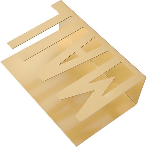 Design Creux élégant en Métal Organisateur de Courrier de (1/4)