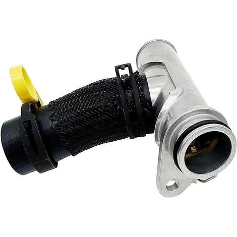 Tuyau d'eau de thermostat en aluminium T4A41038 AJ20P6 compatible avec Land Rover Jaguar F-PACE 3.0 2016- (1/5)