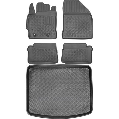 Toyota Auris II Schrägheck (2012–2018) – SET – Automatten + Kofferraummatte (1/5)