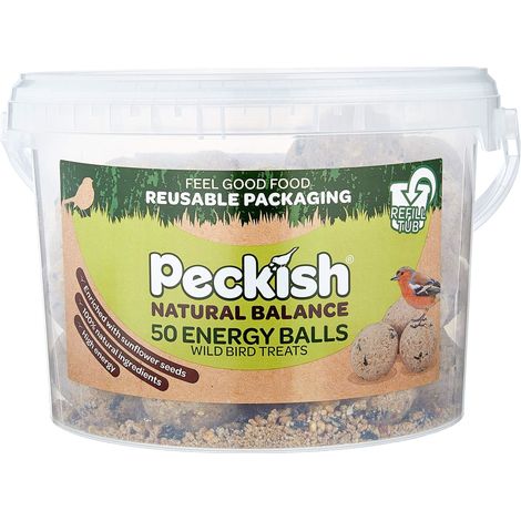 Peckish Natural Balance Energy Balls 50 Tub - 726380 (1/3)