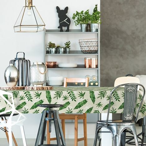 Tischdecke Manhattan Tropical Forest 150 x 220 cm - D-c-fix