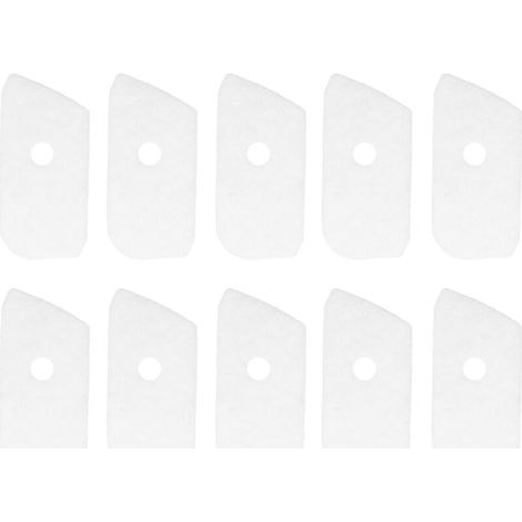 Filtri aria universali per motoseghe 124L 125L 128L 128CD 128LD 128LDX - Confezione da 10 pezzi --Crezuo