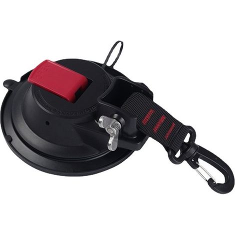 Potente ancoraggio per auto con ventosa e gancio, adatto per tende da sole per auto, teloni da campeggio, tende, coperture per bagagli, ecc. (1/5)
