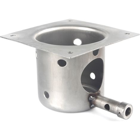 Pièces barbecue nord-américaines Boîte de combustion en fer pour grill à pellets 127mm extensible x2-x (1/3)