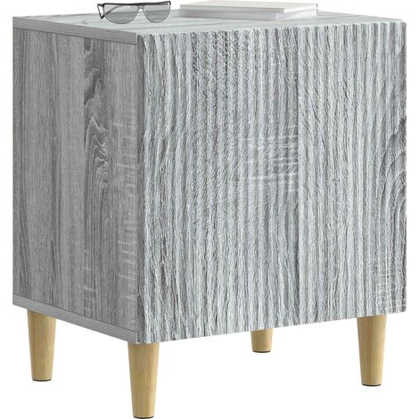 Maison Exclusive - Nachttisch Graues Sonoma 43 x 34,5 x 50 cm Hol