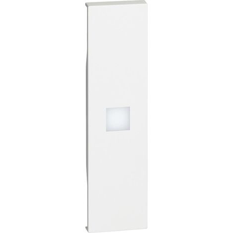 Living Now enjoliveur 1 module commande éclairage blanc témoin BTICINO BTKW01X