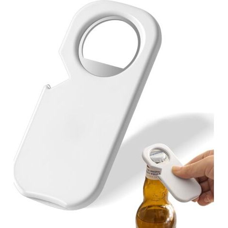 BUNTHAUS Multifunktionaler Bierflaschenöffner: 3-in-1 magnetischer Flaschenöffner – Flaschenöffner aus Edelstahl – Flaschenöffner für Männergeburtstage – Dosenöffner zum Aufkleben auf den Kühlschrank (1/5)
