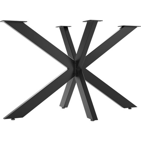 SOTECH Tischgestell SPIDER / Schwerlast Tisch-Beine aus Stahl in Schwarz / Tisch-Füße 710 x 1200 x 680 mm (1/5)