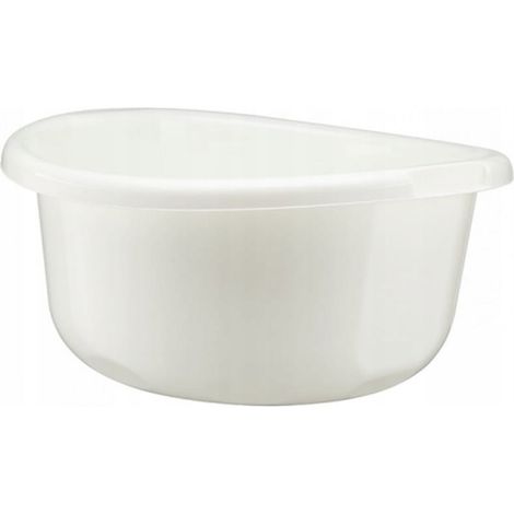 Bol de cocina de plástico SELMA 20 l color crema 1 unidad.