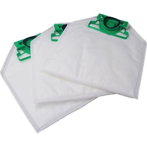 royaluxe -Vorwerk Kobold VK200 VK220 Kit de sacs pour aspirat avec filtre de rechange - 6 sacs (1/5)
