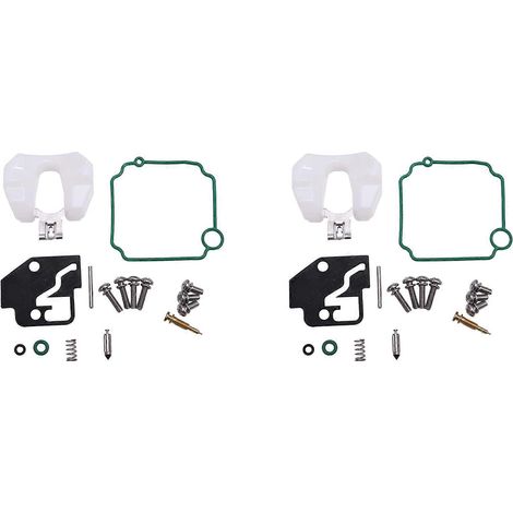 2 carburateurs pour moteur de bateau 3V1-87122-0 3V1871220 3V1871220M, pour moteur hors-bord Tohatsu Nissan 4 temps 8 CV 9,8 CV (1/5)