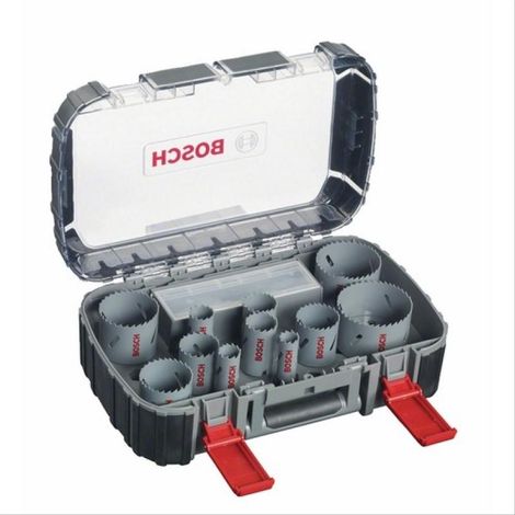Coffret de 11 scies-trépans HSS bimétal Ø20 à 76 mm - Bosch