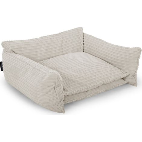 BOBOCHIC - Panier pour chien PLUTO velours côtelé M (65 cm) Beige (1/4)
