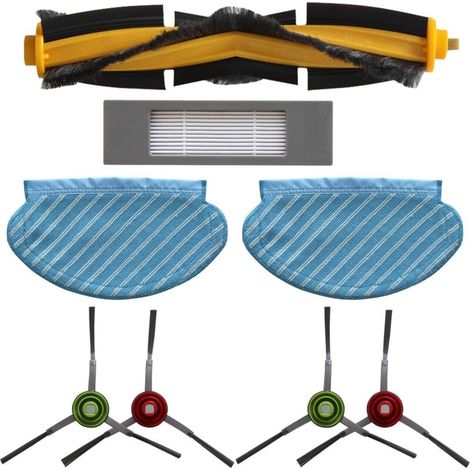 AMXCNOY 8er-Pack Ersatzteilset für Ecovacs Robotics Buddy Zubehör für Ecovacs DEEBOT OZMO 920 OZMO 950
