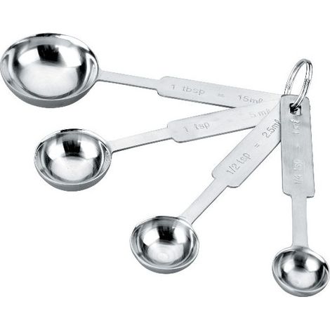 CUCHARA MEDIDAS INOX. (4 PIEZAS) - IBILI