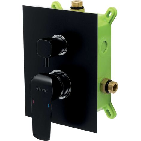 Novaservis Nobless Tina - Unterputz-Armatur für 2 Geräte, mit Körpereinbau, Chrom BOX38051R,5