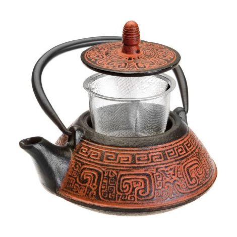 Tetera hierro fundido india