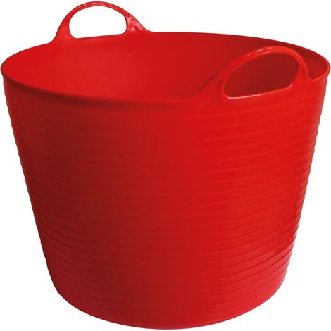 KERBL Flexibler Trog FlexBag rot 42ltr. (1/3)