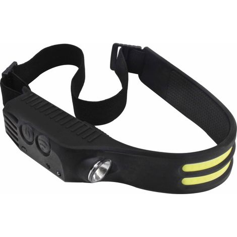 Linterna Frontal LED Recargable USB con Sensor de Movimiento y Batería Integrada 350 Lúmenes,Ideal para camping, trabajo y actividades nocturnas.