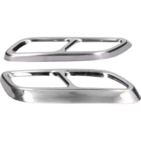 2 pièces Sortie d'échappement Quad en Acier Inoxydable pour Cadillac CT5 2019-2020, Embout et Cadre de Tuyau (1/5)