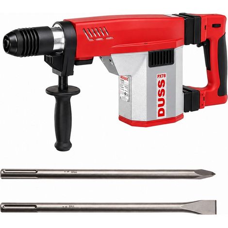 Duss Kombihammer Set 1500 Watt maximal 10 Joule 7,6 kg 230 Volt SDS Max PX78SET