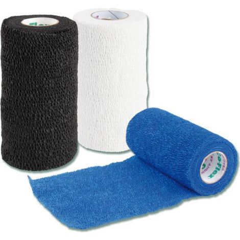 Bandage Élastique Pour Cheval - 4,5 M × 10 Cm - Autocollant Extensible - Usage Équestre - Par 12