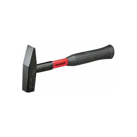 GEDORE L+ 500 F-600 Schlosserhammer mit Fiberglasstiel, 600 g (1/2)