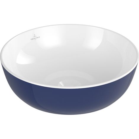 Villeroy & Boch Artis, lavabo à poser, rond, sans trop-plein,
