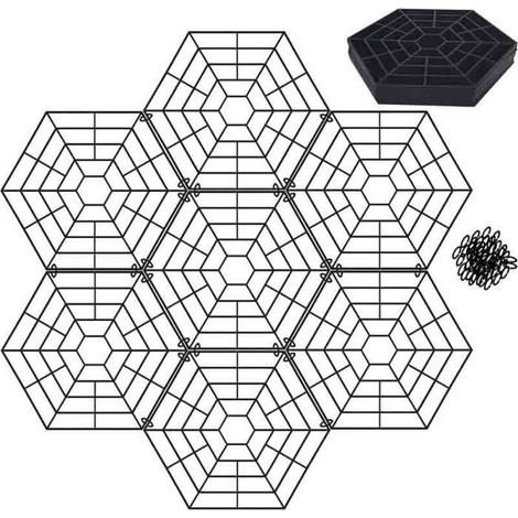 Grilles flottantes de Protection pour étang - FOLAY - 20 gardes - Plastique - Blanc (1/4)