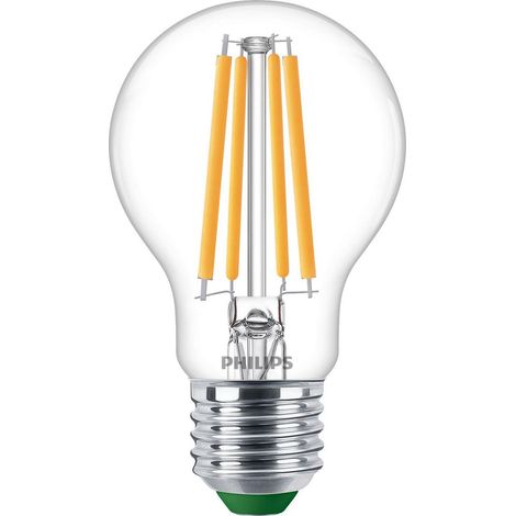 Philips LED Goccia Vidrio Filamento Bombilla Transparente 4W (1/3)