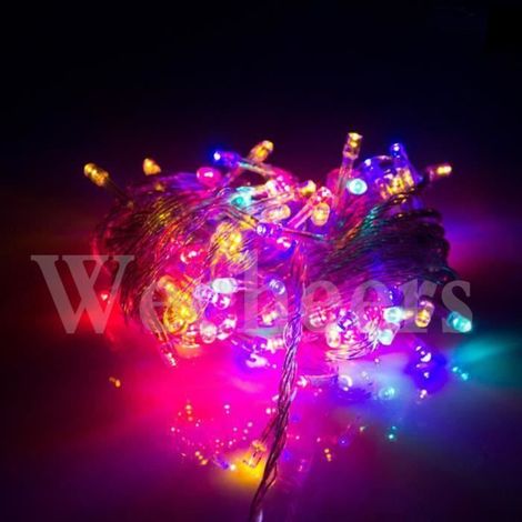 Guirlandes Lumineuses Déco 10 M 100 LED Ampoules Multicolore