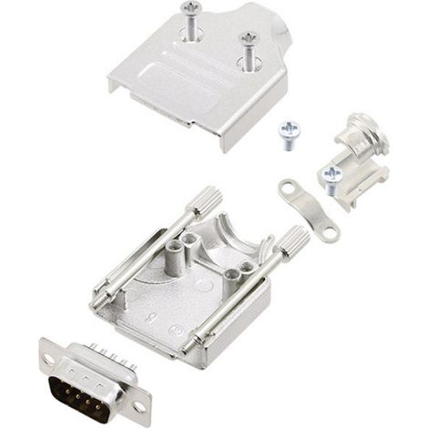 Amphenol  L17MHDM15+L717SDA15P D-SUB Stiftleisten-Set 180 ° Polzahl: 15 Lötkelch 1 St.