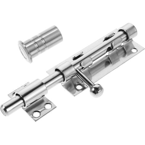 Loquet Coulissant en inox 304 Épais avec Trou, 15 Cm (1/5)