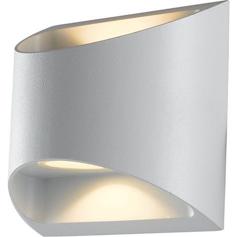 "Applique da esterno LED VEYRON bianca con luce biemissione 7W 4000K" (1/2)